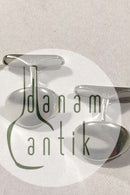 Georg Jensen/Hans Hansen Manschettenknöpfe aus Sterlingsilber