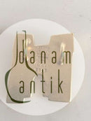 Georg Jensen Vergoldete Ole Bent Pedersen Pendelleuchte Nr. 5212