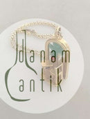 Georg Jensen Pendelleuchte aus vergoldeter Bronze No Sunshine & Night" von Ole Bent Petersen