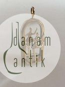 Georg Jensen Messing-Hängeleuchte Nr. 5201 von Ole Bent Pedersen