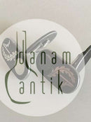 Georg Jensen Manschettenknöpfe aus Eisen und Sterlingsilber Nr. 5007