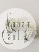 Georg Jensen Sterling Sølv Årssmykke Øreclips fra 1996