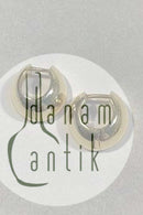 Georg Jensen 18 kt Guld Øreringe No 1495 "Eclipse"