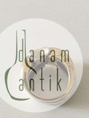 Georg Jensen Ring aus 18k Gold und Sterlingsilber Nr. 1345