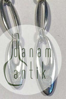 Georg Jensen Sterlingsilber-Ohrringe Nr. 500 Zephyr