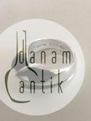 Georg Jensen Sterling Sølv Ring med Guld No. 311 Regitze Overgaard