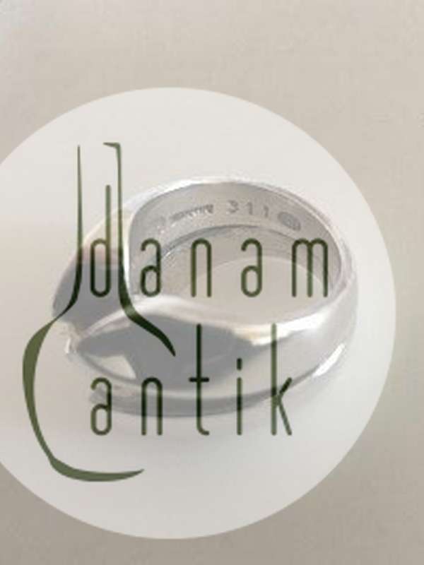 Georg Jensen Sterling Sølv Ring med Guld No. 311 Regitze Overgaard