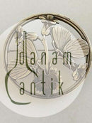 Georg Jensen Sterling Sølv Broche No. 283 med Sommerfuglemotiv