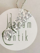 Georg Jensen Sterling Silver Necklace with Cylinder of Hearts Pendant No 262