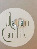 ジョージ ジェンセン スターリング シルバー ミラーリング No 261 グレー ムーンストーン付き