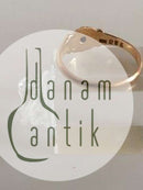 Georg Jensen & Wendel 18K Gold Ring Nr. 234 mit Diamant