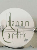 Georg Jensen Sterling Silber Brosche mit Tauben Nr. 209