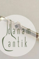 Georg Jensen Sterling Silver Slipsenål med Sort Onyx No 202