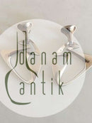 Georg Jensen Sterling Silver Henning Koppel イヤリング No 125