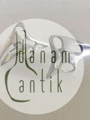 Georg Jensen Sterling Silver Henning Koppel イヤリング No 119