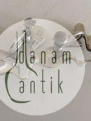 Georg Jensen Sterling Silver Henning Koppel イヤリング No.118