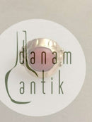 Georg Jensen 14K Gold Ring No 111 with Red Stone