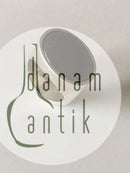 Georg Jensen Sterling Silver Ring No A 110A med Hematite