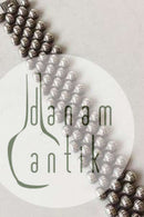 Georg Jensen Sterling Sølv Løgmønster armbånd af Arno Malinowski No 110