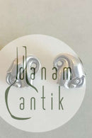 Georg Jensen Sterling Silver Earrings No 100