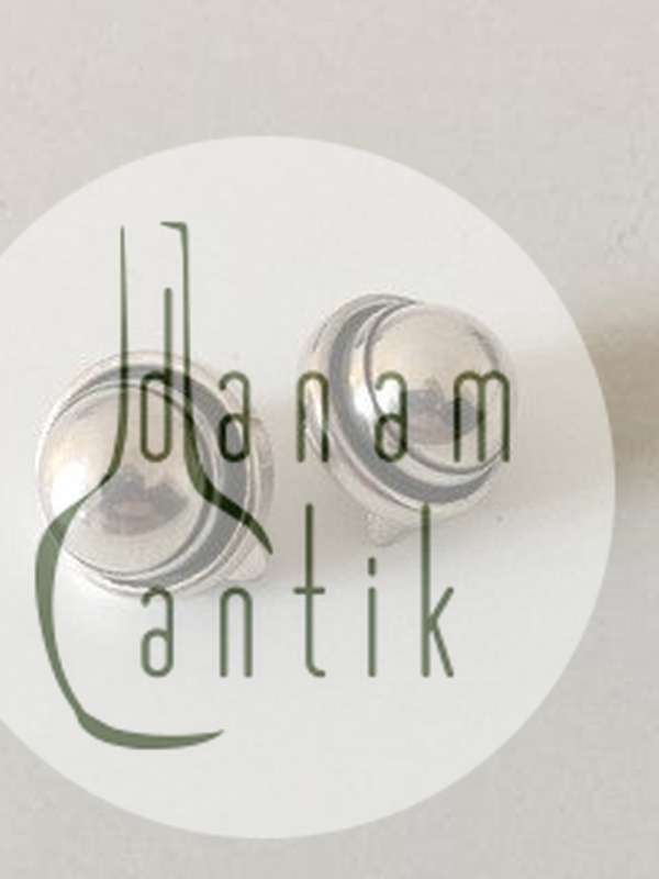 Georg Jensen Sterling Silver Earclips Modern