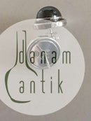 ジョージ ジェンセン スターリング シルバー イヤリング No 86D ヘマタイト ストーン付き