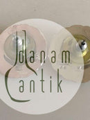 ジョージ ジェンセン スターリング シルバー イヤリング No 66 シンセティック サファイア