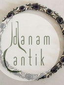 ジョージ ジェンセン スターリング シルバー ネックレス アメジスト No 57