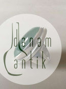 Georg Jensen Sterling Silber Ring Nr. 46E mit großem grünem Achat