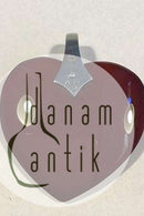 ジョージ ジェンセン スターリング シルバー カーネリアン ハート ペンダント No A33