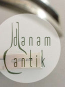 Georg Jensen Sterling Silver ブレスレット No 31B （ブルーオーナメント付き