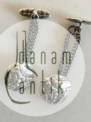 ジョージ ジェンセン シルバー カフリンクス No 28