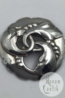 Georg Jensen Sterling Sølv Broche No. 20