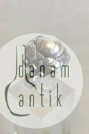 Georg Jensen Sterling Silver Ring with Silver Stone No 11 B