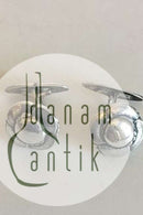 ジョージ ジェンセン スターリング シルバー カフリンクス No 9