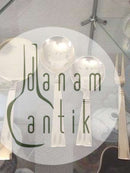 乔治-延森纯银块状餐具，早期