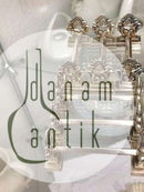 Satz von 6 Georg Jensen Königsmesserstühlen aus Sterlingsilber Nr. 62