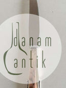 Georg Jensen Sterling Silber Kugel-Essmesser mit gezahnter Klinge