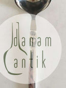 Georg Jensen Kaktus-Saucenmesser aus Sterlingsilber und Edelstahl.