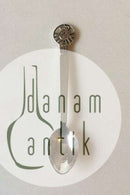 Georg Jensen Sterling Silver Coffee Spoon with symbol: KAK, Royal Swedish Automobile Club