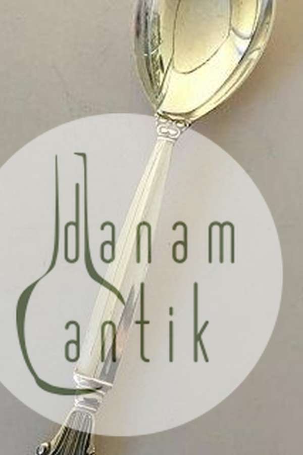 Georg Jensen Sterling Sølv Dronning Marmeladeske No. 163