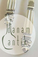 Georg Jensen Sterling Sølv / Stål 'Konge' Salatsæt No. 133