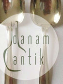 ジョージ ジェンセン スターリング シルバー ダブル トリプレット サラダ/サービング セット No 115、No 116