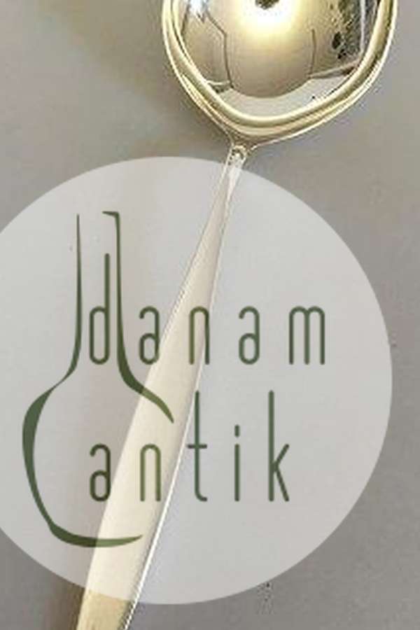 Georg Jensen Sterling Sølv 'Cypress' Stor Serveringsske No 111