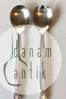 ジョージジェンセン スターリングシルバー/ステンレススチール クイーンサラダセット No 109