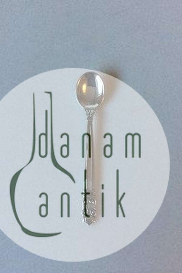 Georg Jensen Konge Sterling Sølv Lang Saltske No 104