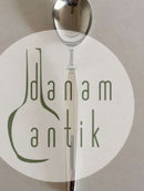 Georg Jensen Sterling Silver Cypress Serving Spoon with Steel 部品番号 102