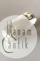 Georg Jensen Sterling Sølv Kaktus Servietring No 81A