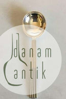 Georg Jensen Sterling Silver Bernadotte Bouillon Spoon No 053