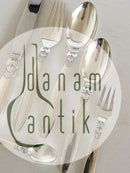 ジョージ ジェンセン スターリングシルバー カクタス カトラリーセット 12人用 72ピース。